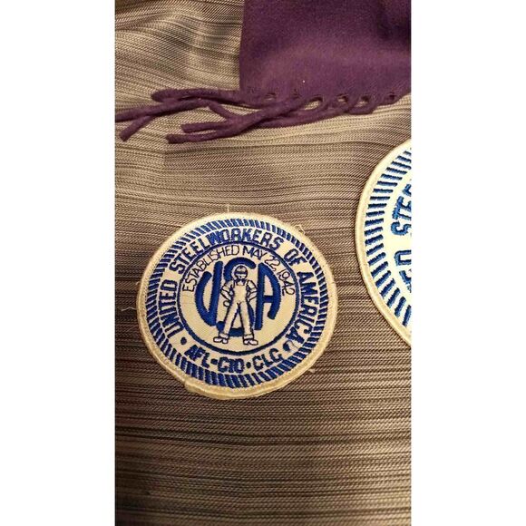 Vintage patches bush,canida us,steel workers of America - Picture 11 of 11